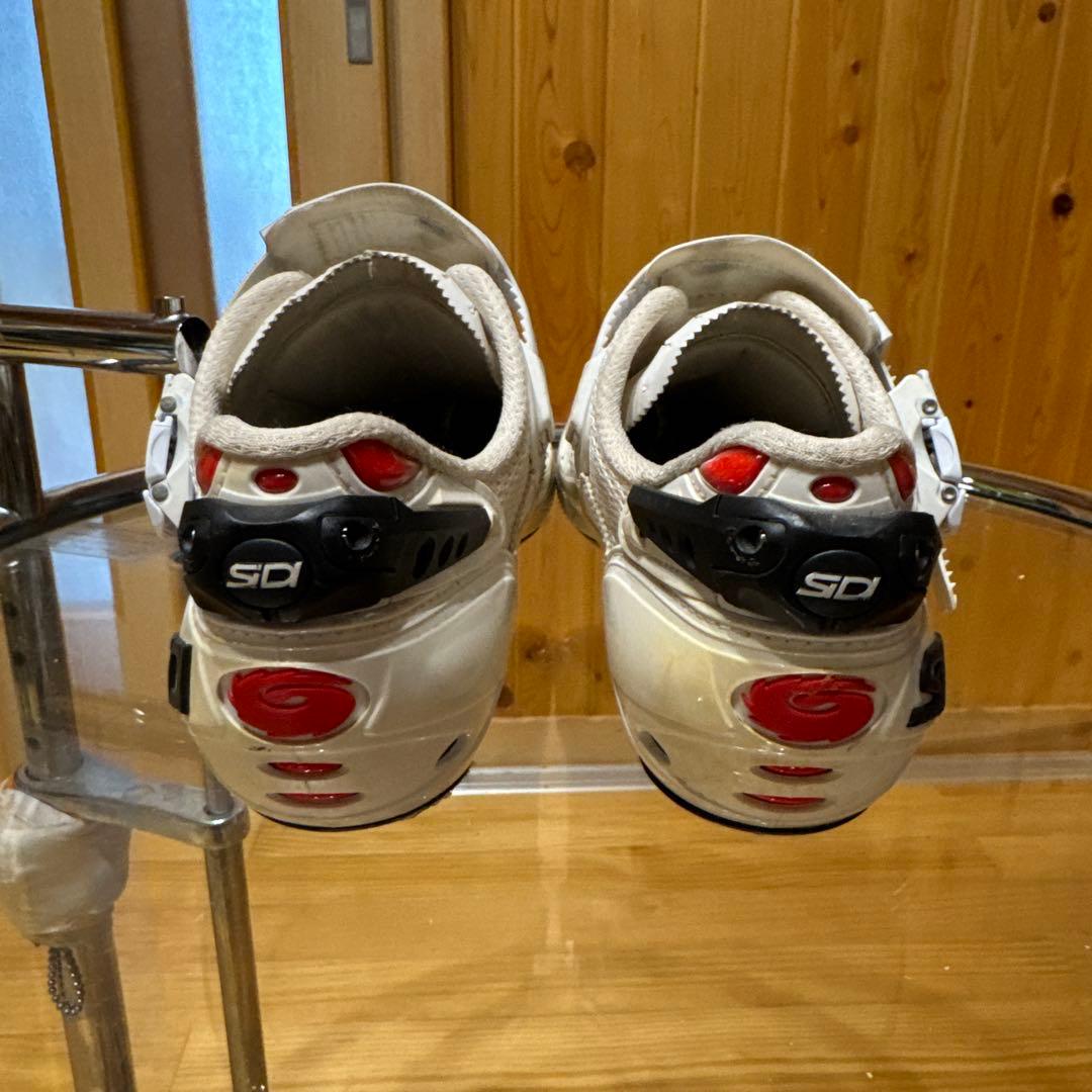 シディ SIDI エルゴ ERGO3カーボン　白 EU41 スピードプレイ専用