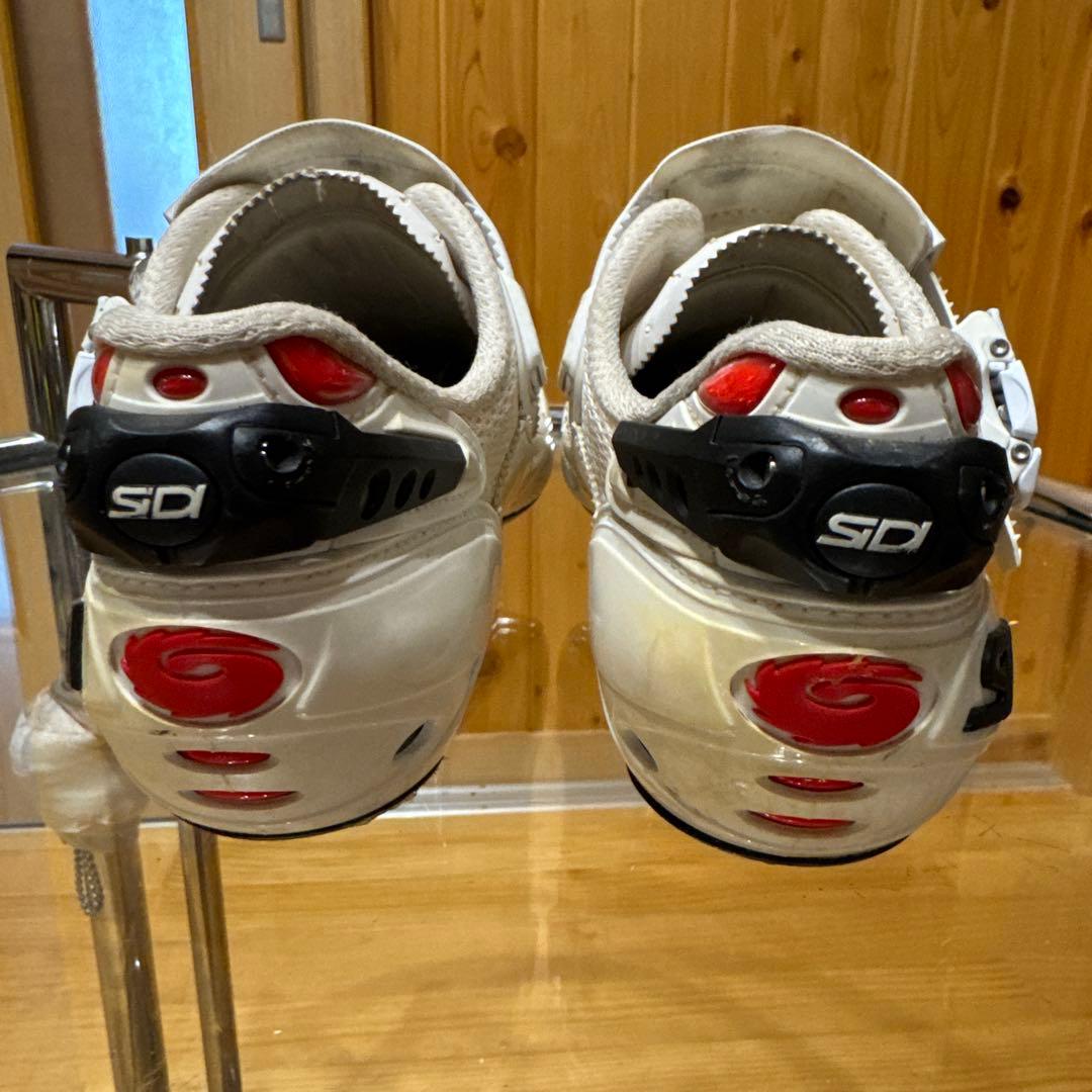 シディ SIDI エルゴ ERGO3カーボン　白 EU41 スピードプレイ専用