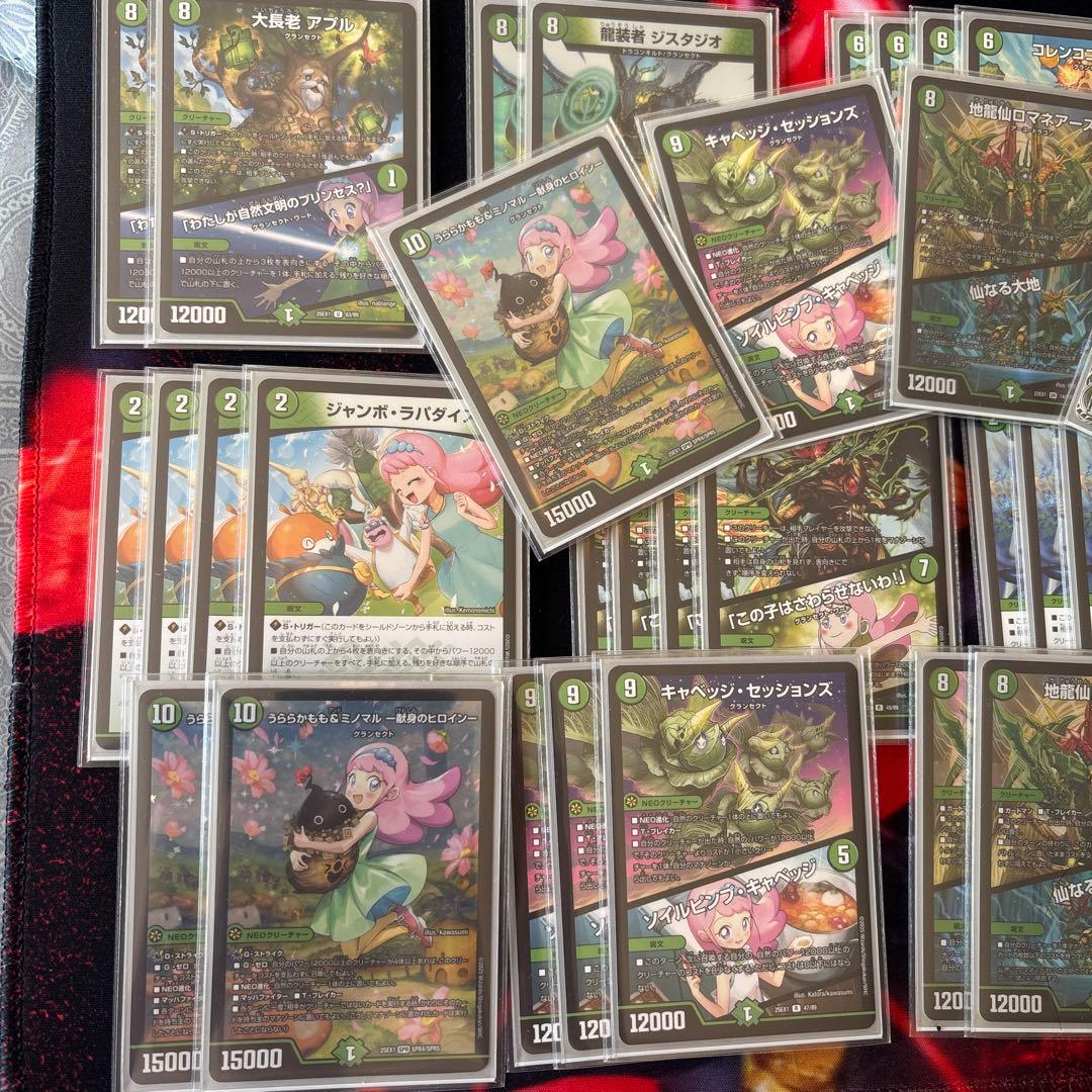 デュエルマスターズ　緑単キャベッジ