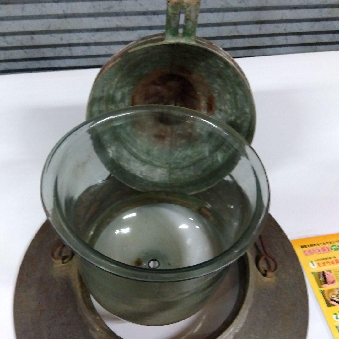 【昭和レトロアンティーク】古いイカ釣りのガスランプ