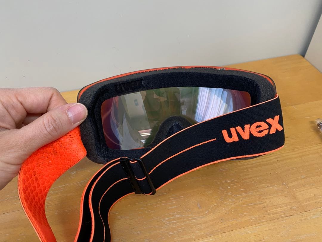 美品uvex BIG40 スキー　ゴーグル　ウベックス　スノーボード