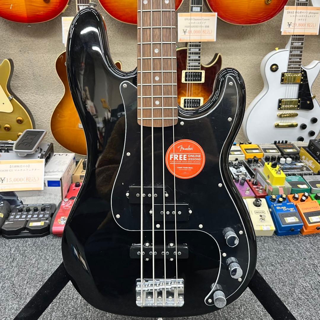 【11521】Squier by Fender PJ Bass black