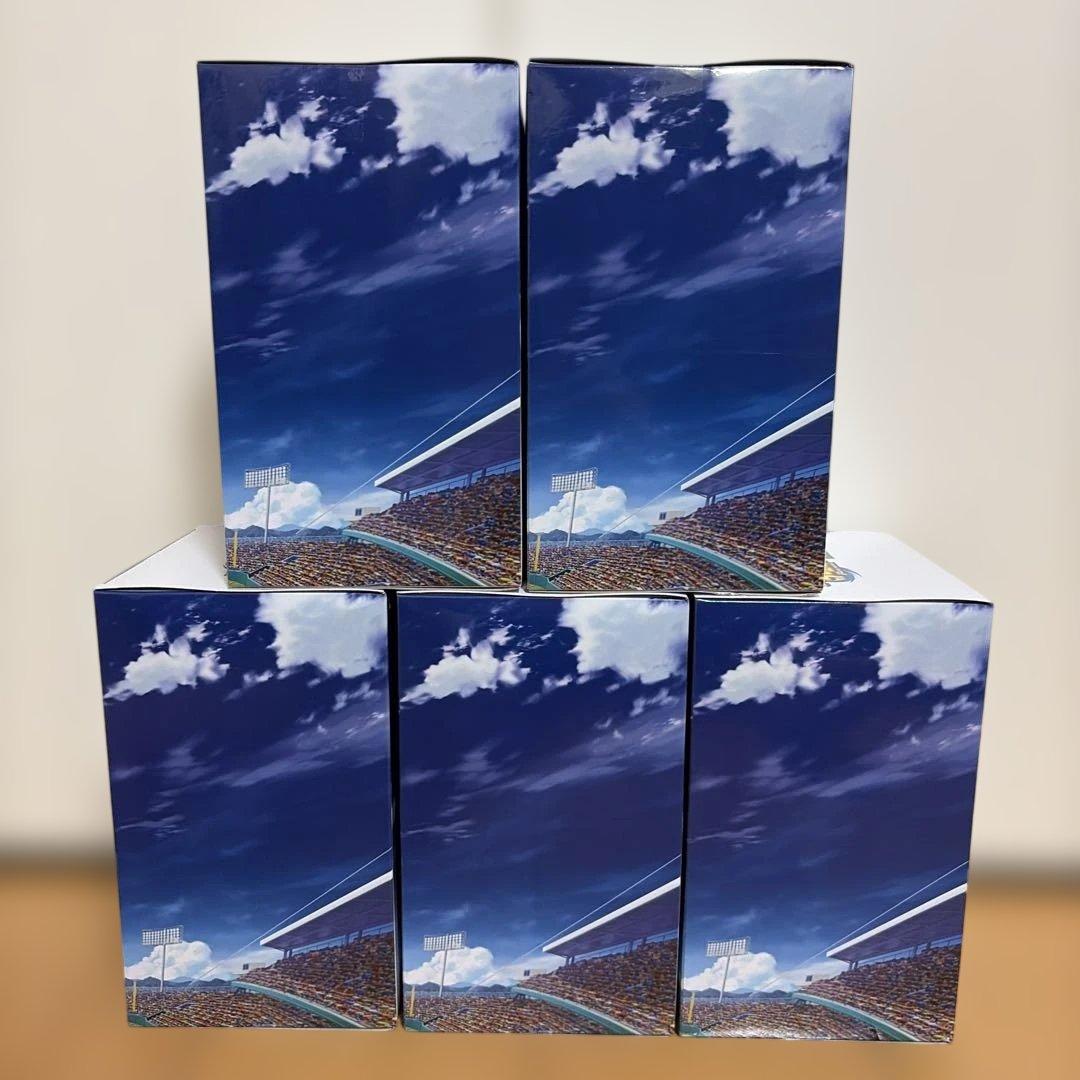 阪神タイガース　パワプロくん　プライズアクションフィギュア　フィギュア5体セット