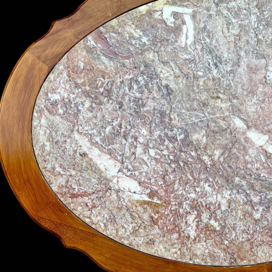 ‼️専用❣️イタリア製 アンティーク 大理石 センターテーブル ロココ　彫刻 猫脚