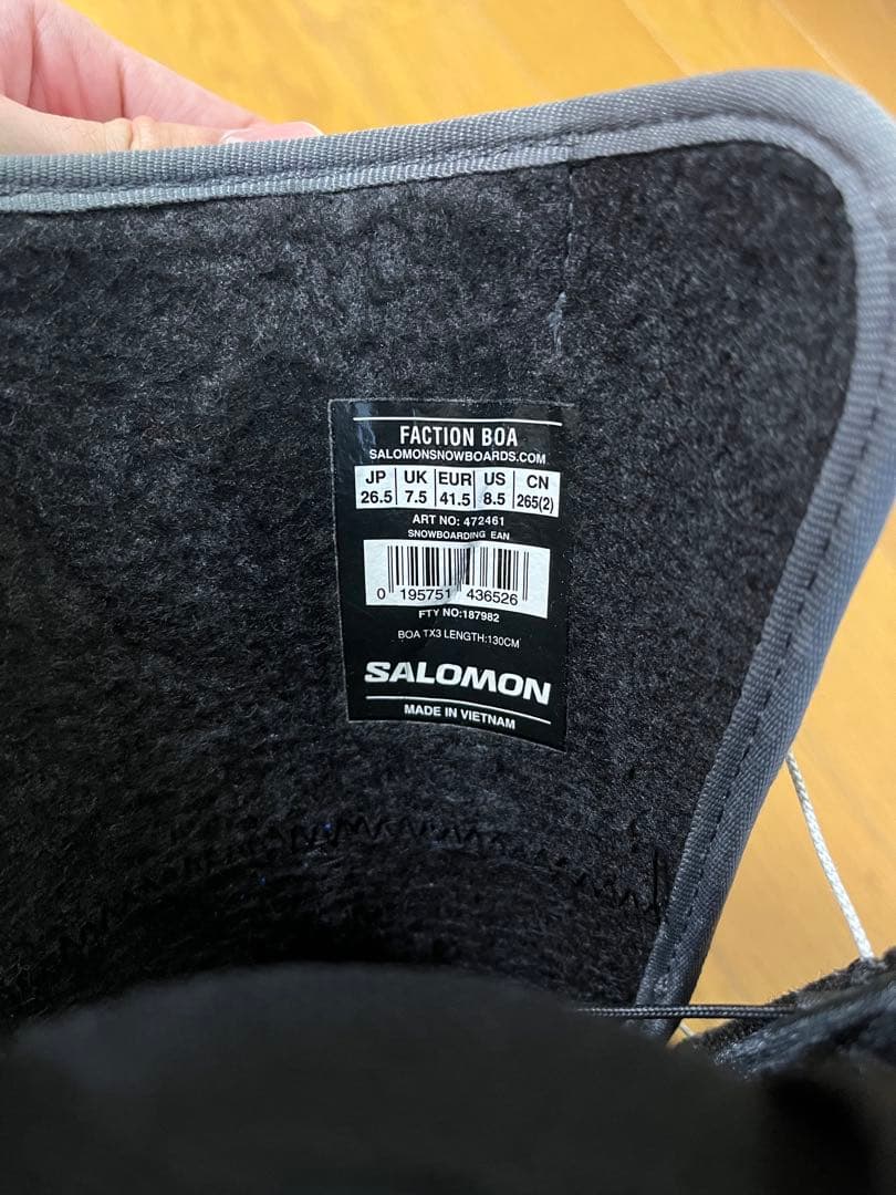 SALOMON スノーボードブーツ Faction BOA