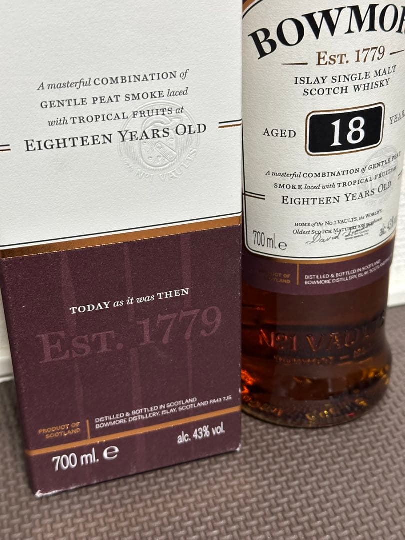 希少 BOWMORE ボウモア ヴォルトエディション & 18年 アイラの女王
