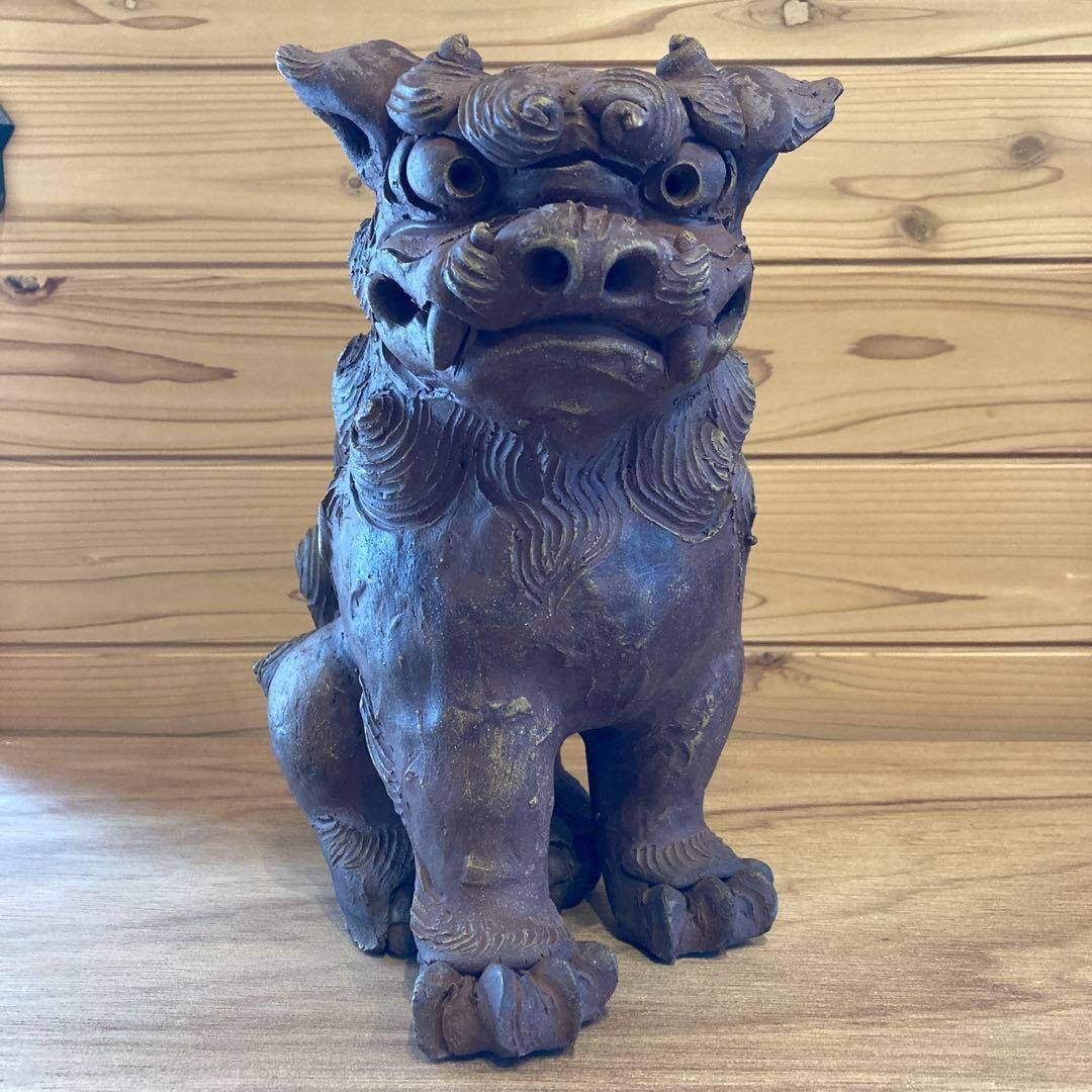 VINTAGE シーサー 王道 守り神 魔除け antique 希少 置物