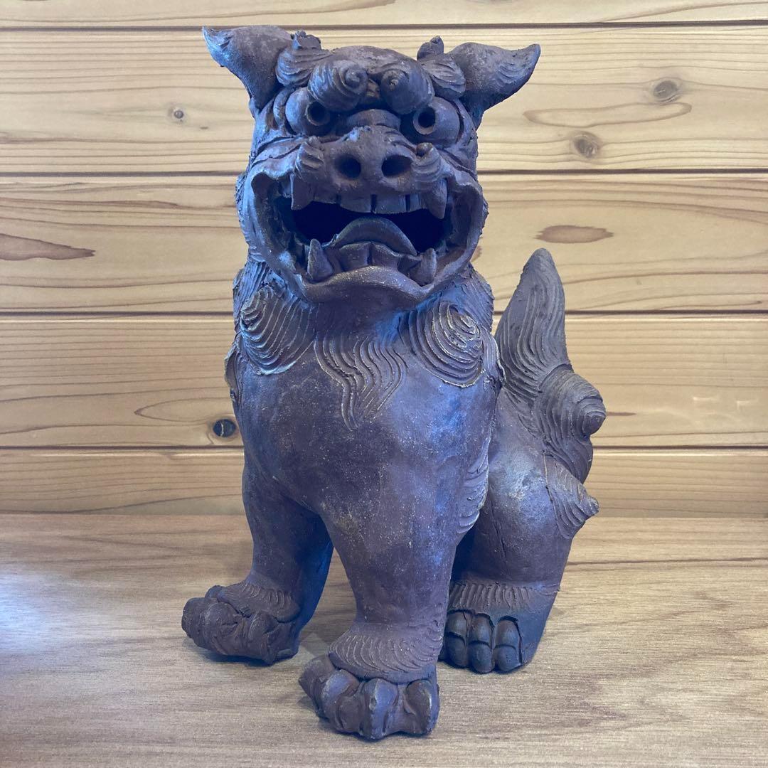 VINTAGE シーサー 王道 守り神 魔除け antique 希少 置物