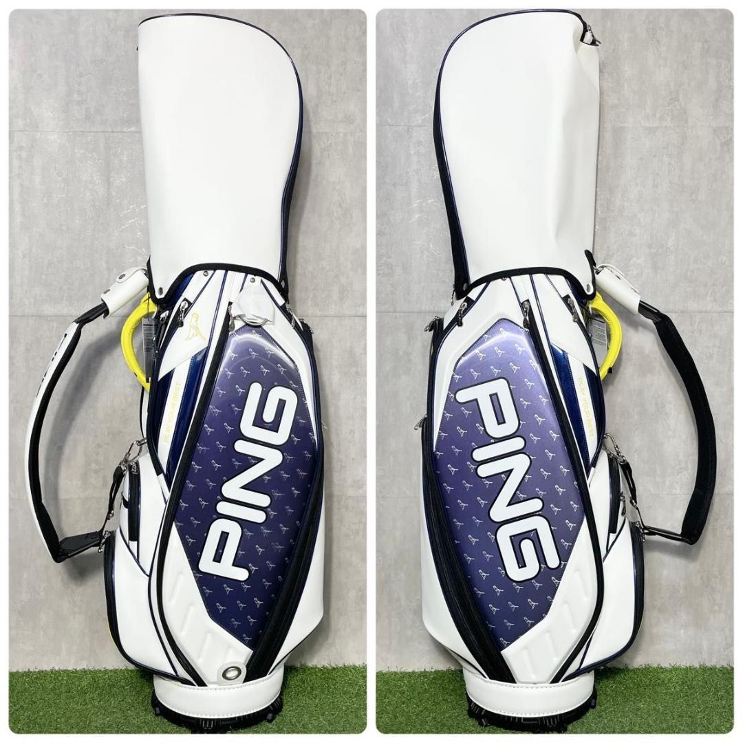 【新品】PING ピン キャディバッグ ゴルフバッグ ミスターピン MrPING