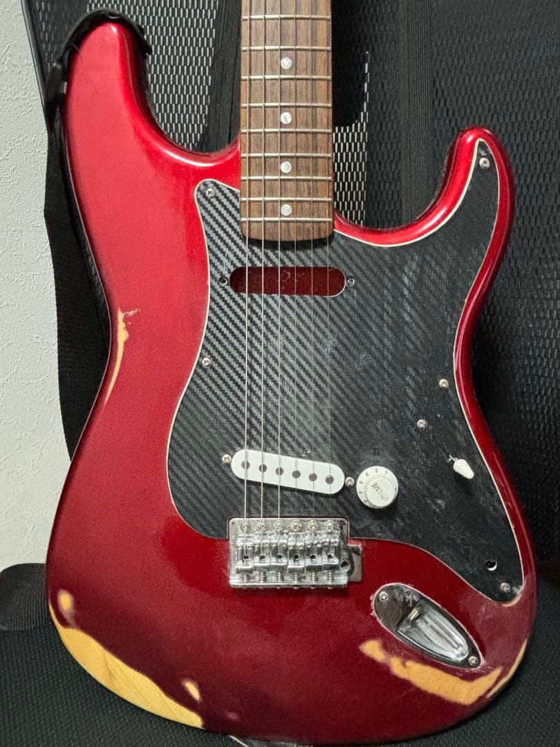 エレキギター　ストラト　ラージヘッド