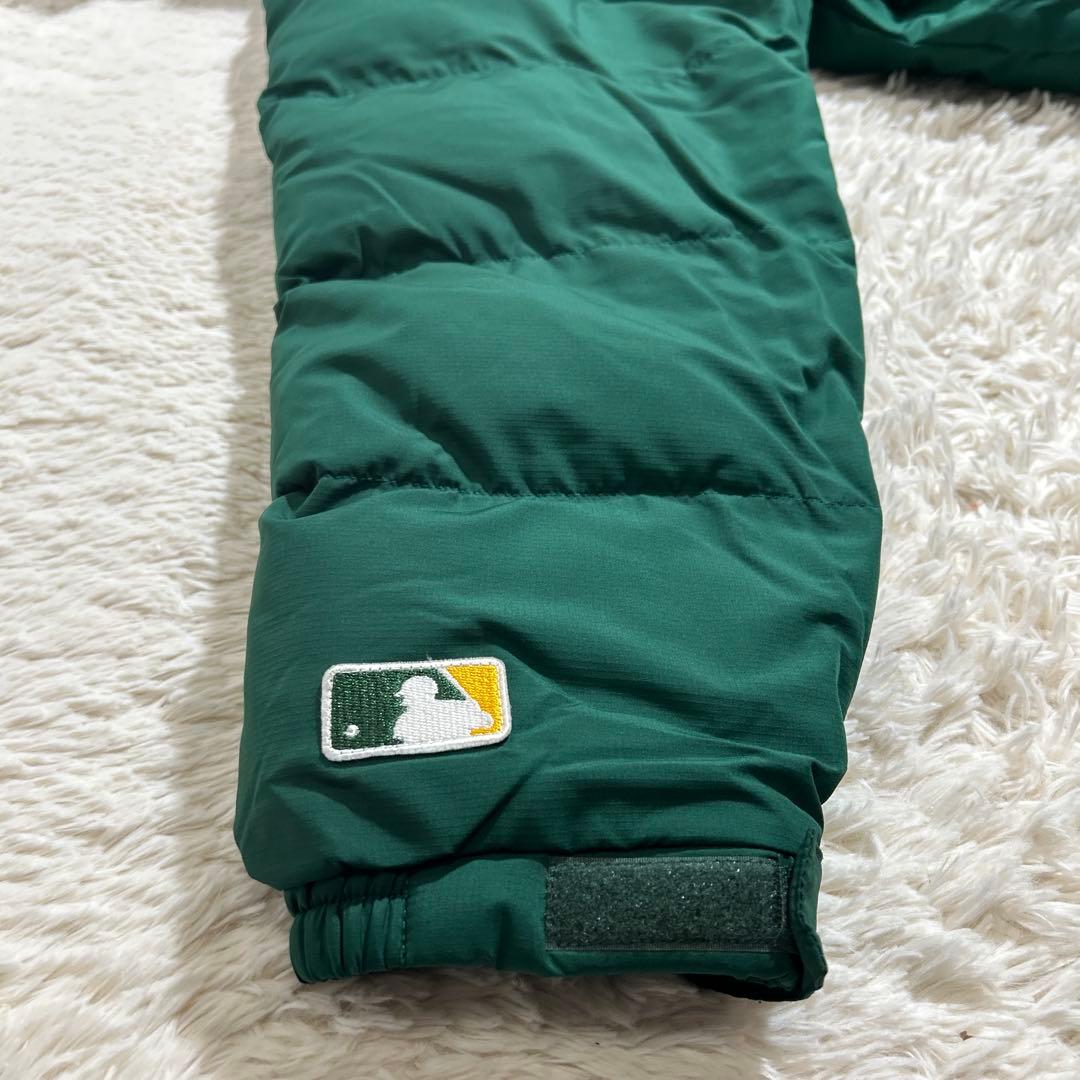 【美品】MLB オークランドアスレチックス　ダウンジャケット Perushu