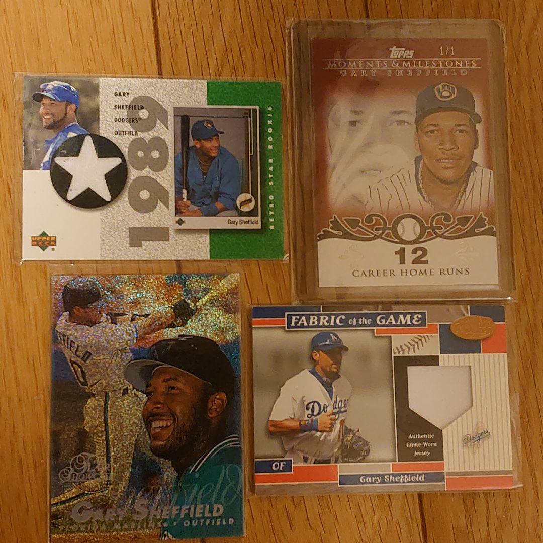 mlb gary sheffield auto7枚&1of1 一枚 その他