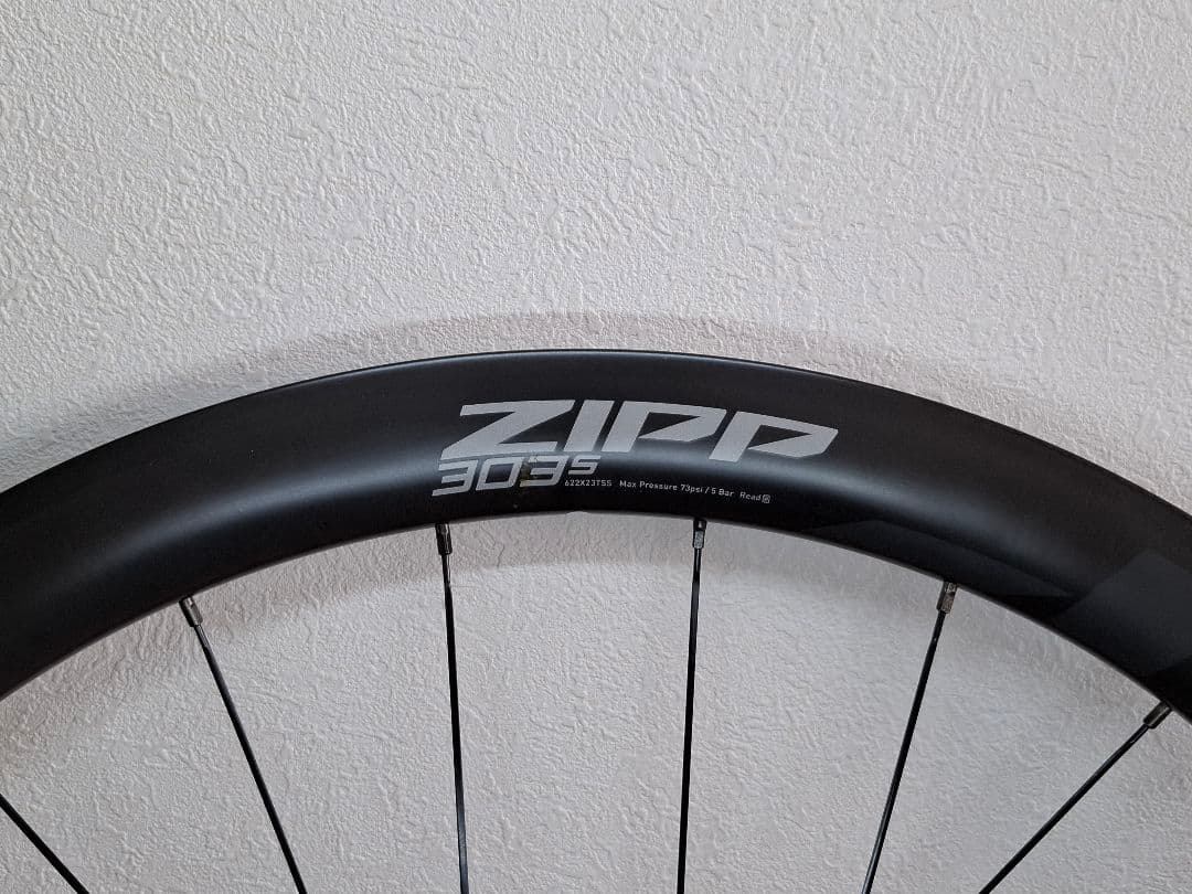 【じょんじょん】ZIPP 303S Tubeless Discホイール