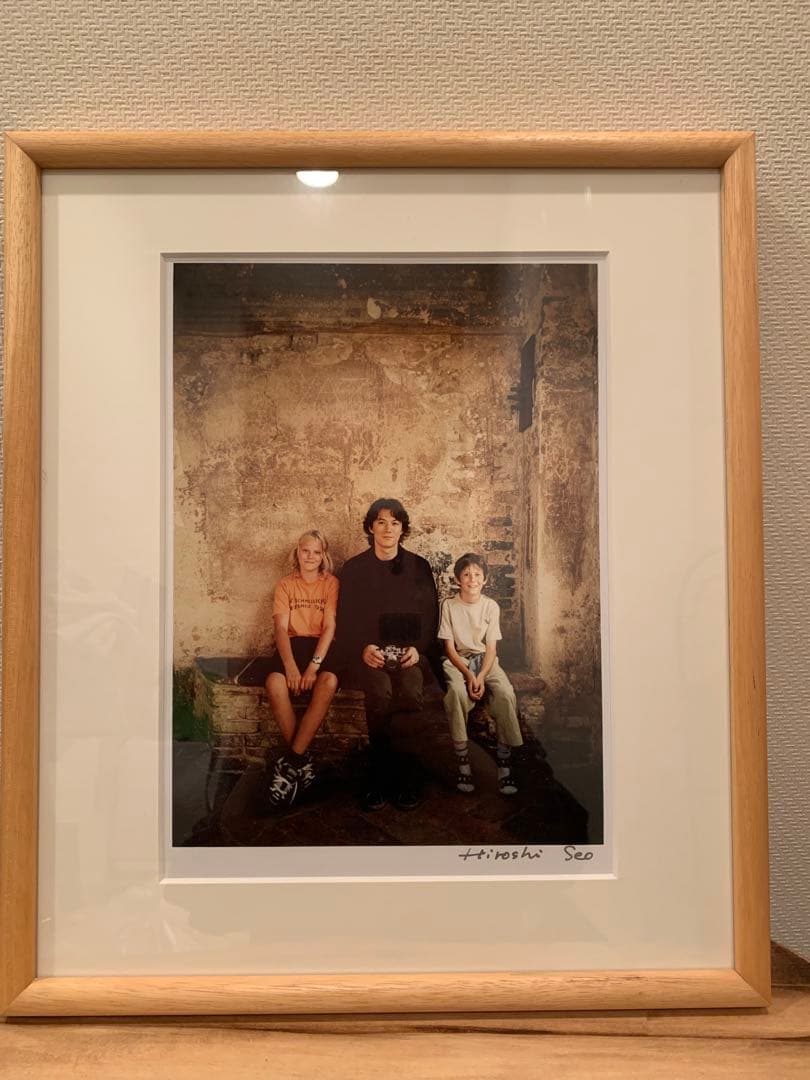 m*)様 福山雅治　Hiroshi Seo 写真額入り