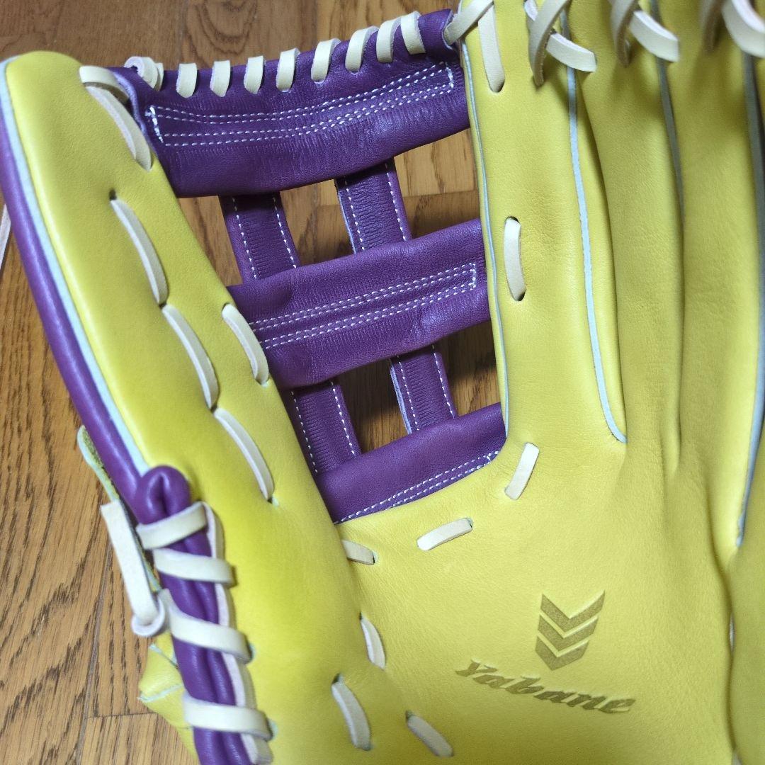 【新品】yabane 軟式野球グローブ　外野用　ヤバネ