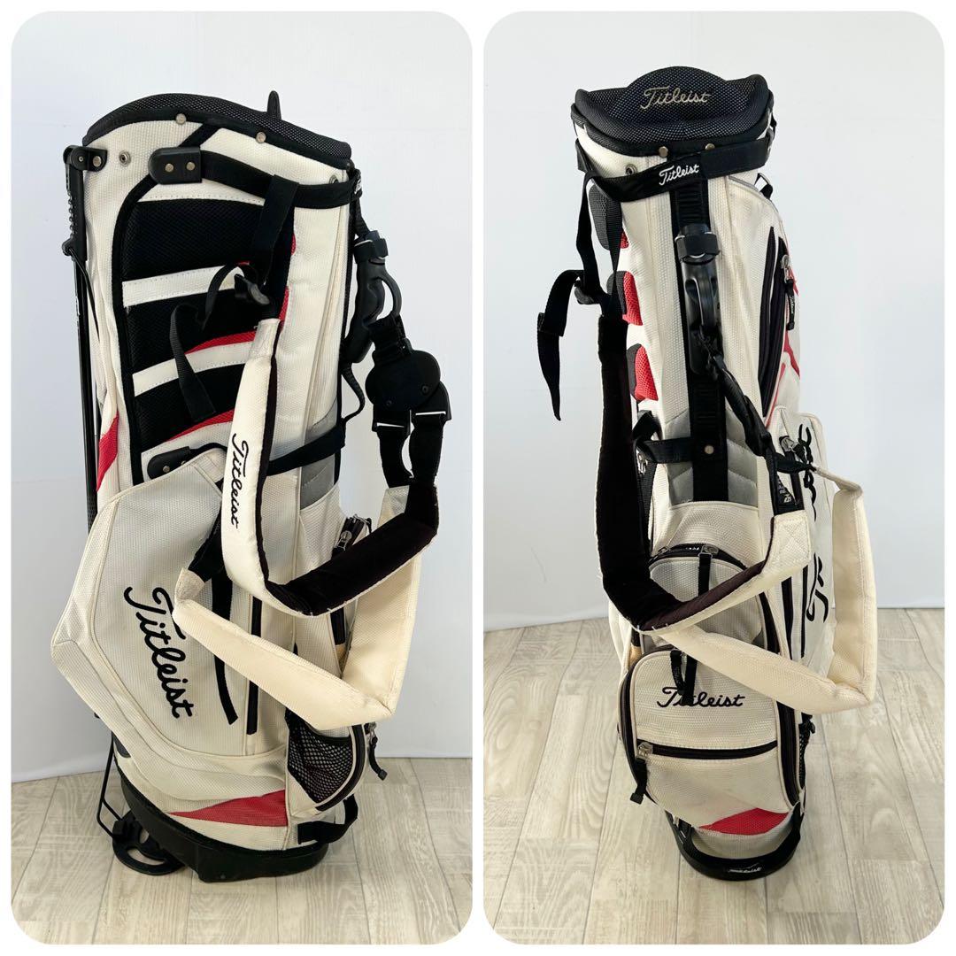 タイトリスト スタンド式キャディバッグ【6分割口】
