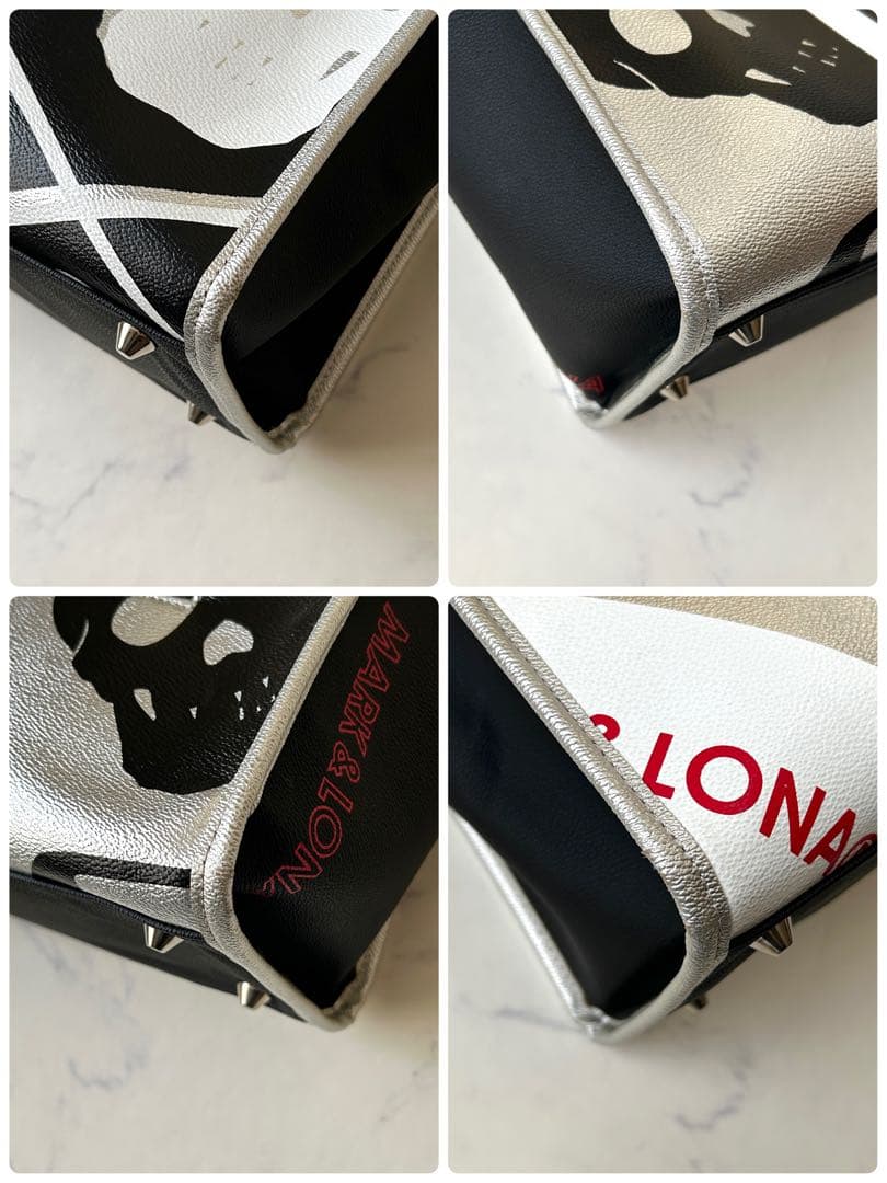 【完売品】マークアンドロナ 2024年モデル カートバッグ ゴルフ スカル