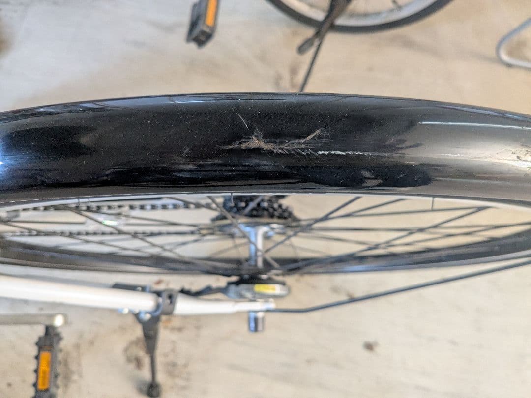 【交渉中】【整備済・引き取り限定】roillo ロイロー 自転車 27インチ 白