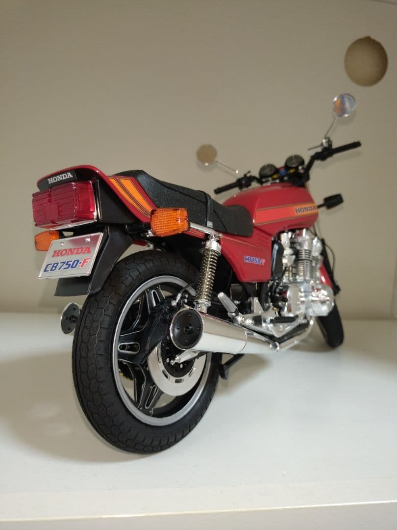 タミヤ1/6スケールホンダCB750Ｆプラモデル完成品
