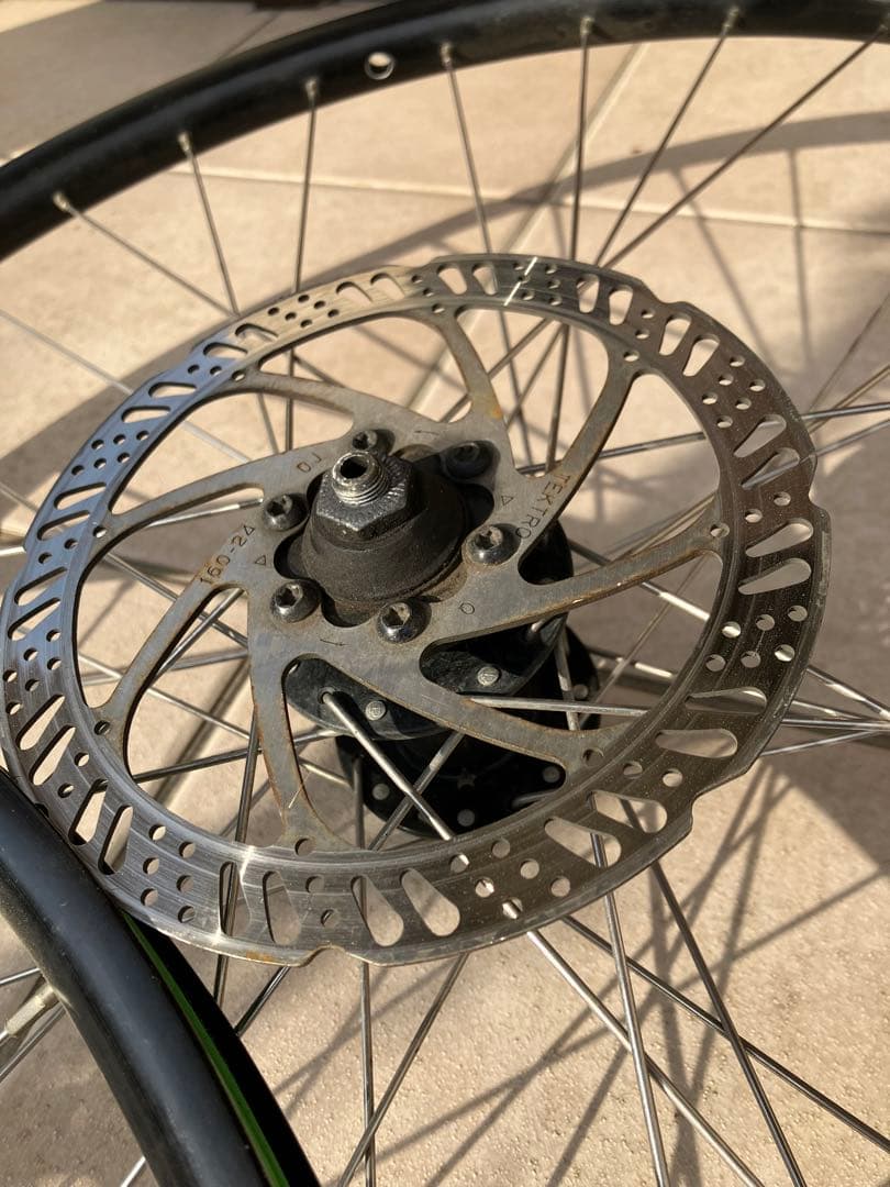 27.5 mtb ディスクホイール　650bとケンダのタイヤ、チューブ2本セット