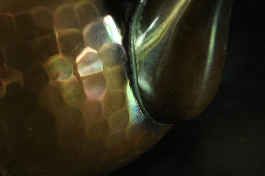 煎茶 銅製 茶器揃 共箱(K-XA866)