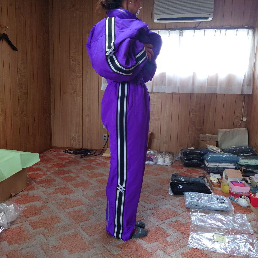 けんちゃん専用 Mizuno パープル ウィンドブレーカー 上下セット