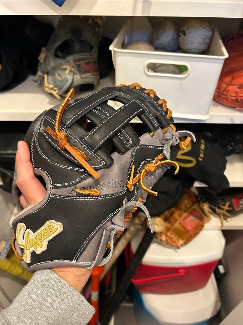 最終価格　久保田スラッガー　内野用軟式　オーダーグローブ