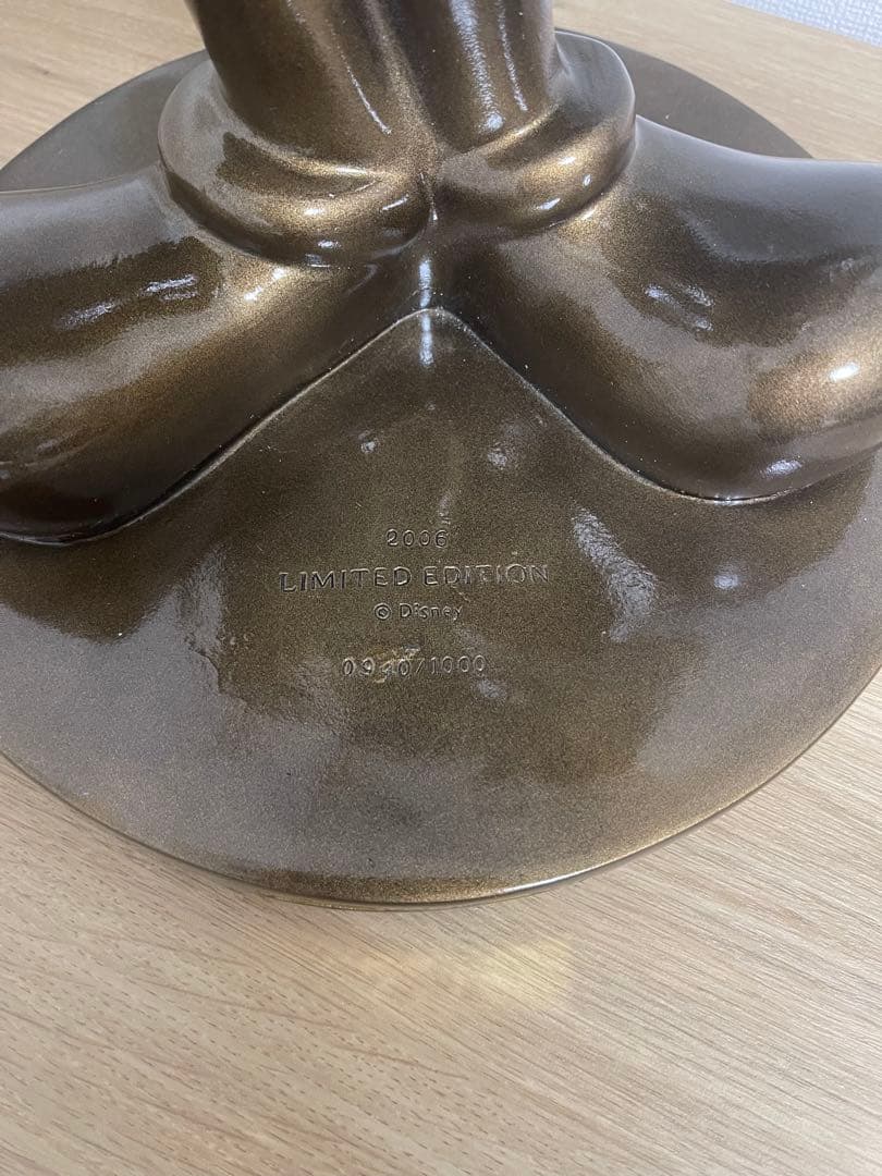 【希少】ミッキーマウス/2006 LIMITED/ブロンズ像 No940