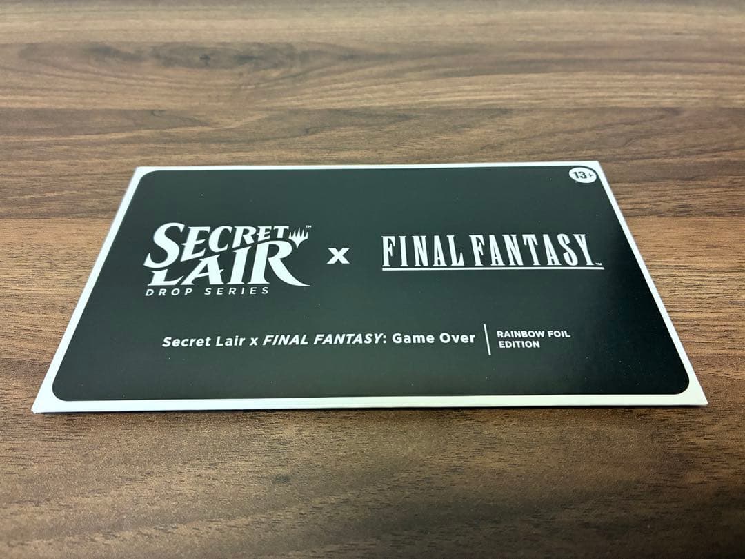未開封 Secret Lair x FF :Game Over FOIL 英語版