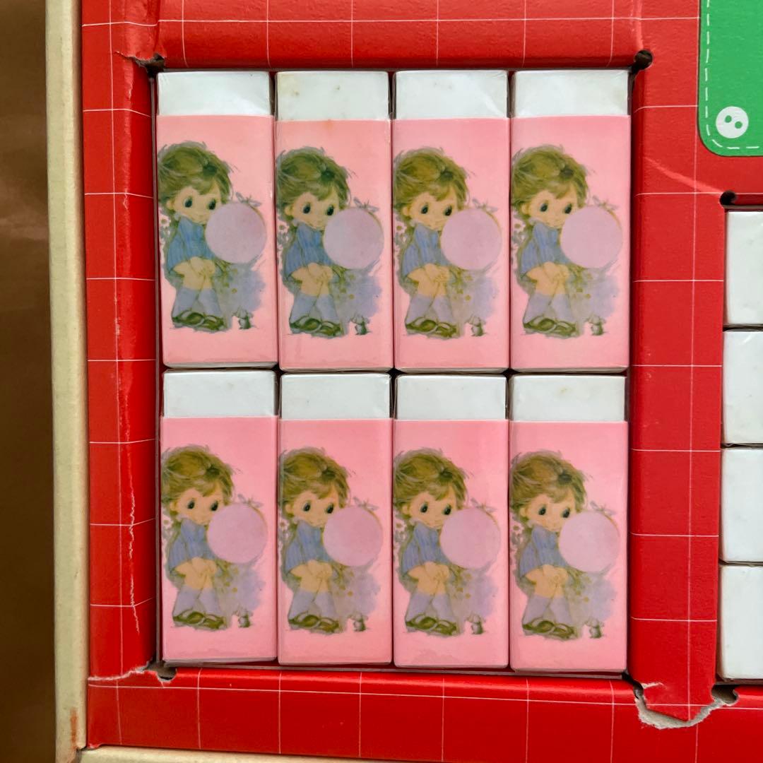 当時物 希少　ロンル コレクション クツワ 箱入り 消しゴム デッドストック