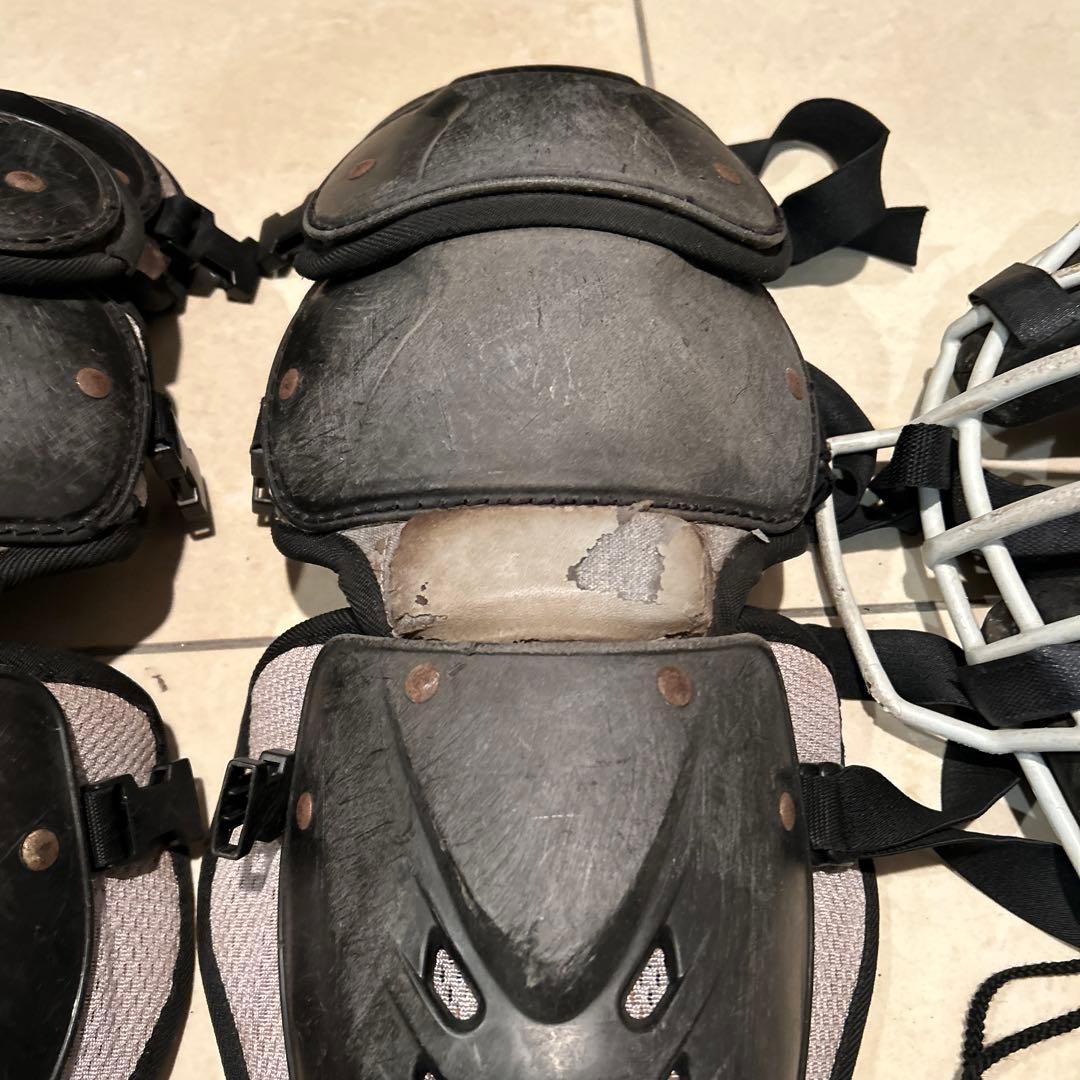 ミズノプロ キャッチャー防具セット　マスク　レガース