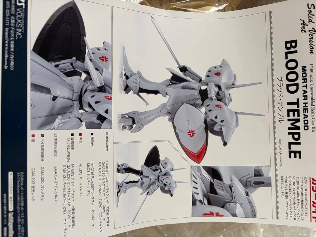 ブラッド・テンプル 1/100 SAV ボークス