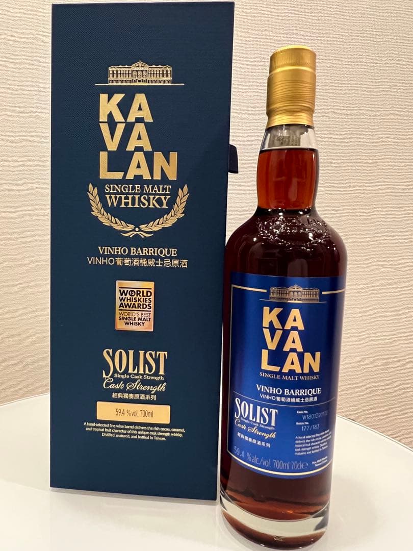 ⭐️お値下中KAVALAN SOLIST Vinho Barrique 59.4%