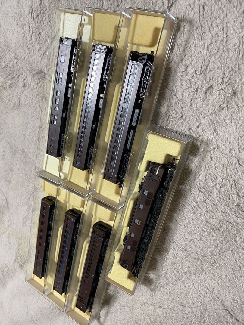 Nゲージ　ＫＡＴＯ カトー EF58茶　306-1　7両セット　当時物　レア商品