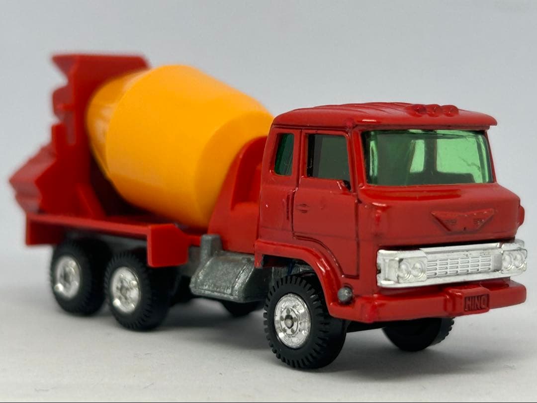 トミカ No.53 日野 ミキサー・カー 日本製 黒箱 艶箱 当時物