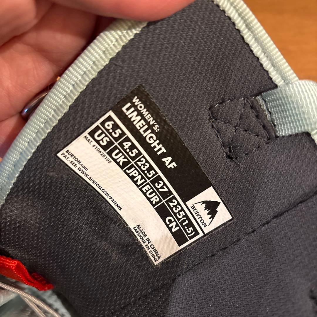 BURTON LIMELIGHTAF スノーボードブーツ S20 グレー