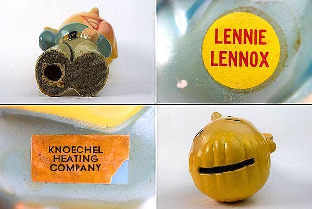 レア！40’ｓ LENNIE LENNOX レニーレノックス ビンテージ 貯金箱