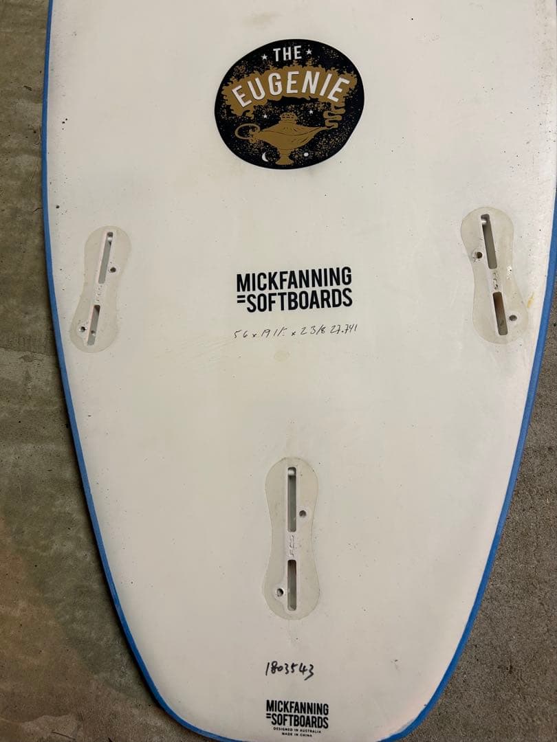 ミックファニング　ソフトボード　ブルー 5.6