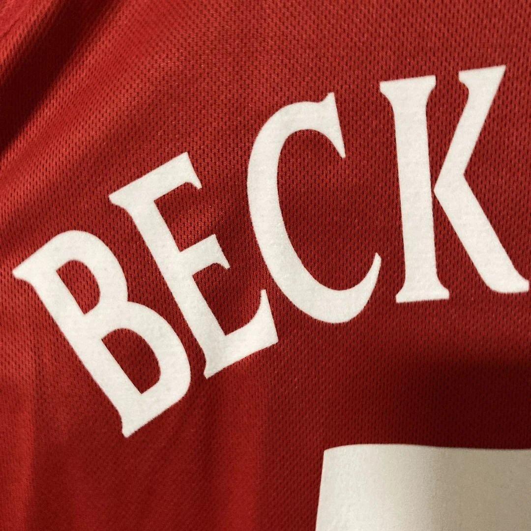 須*賀様 【未使用】イングランド代表　ベッカム　7番ネーム有　タグ有　ユニホーム