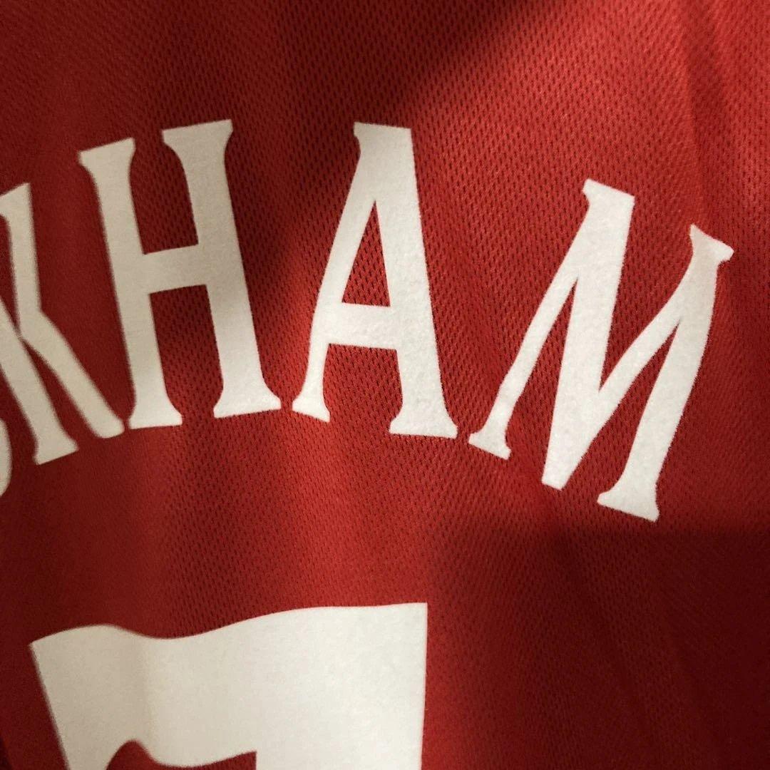 須*賀様 【未使用】イングランド代表　ベッカム　7番ネーム有　タグ有　ユニホーム