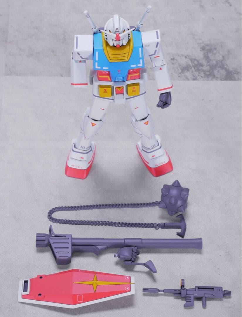 値下げ不可　塗装済み完成品　1/144 旧キット　ガンダム　初代　RX-78