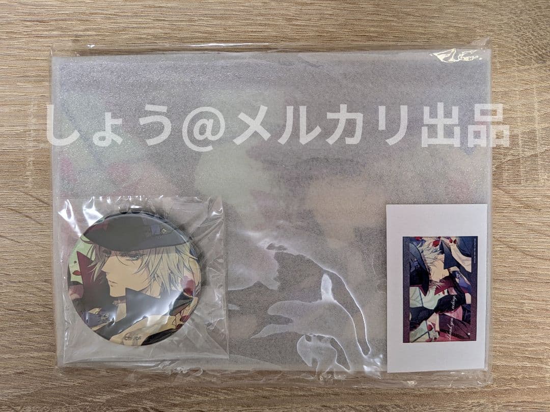 ピオフィ アクリルアートパネル＆缶バッジ セット ダンテ