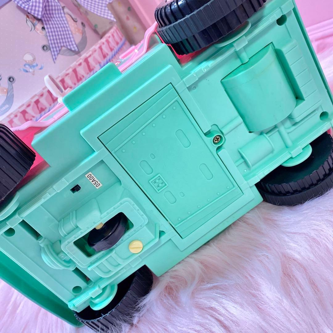 ビンテージ　バービー　ピンク　ジープ　リモコン　カー　車　jeep ドール　人形