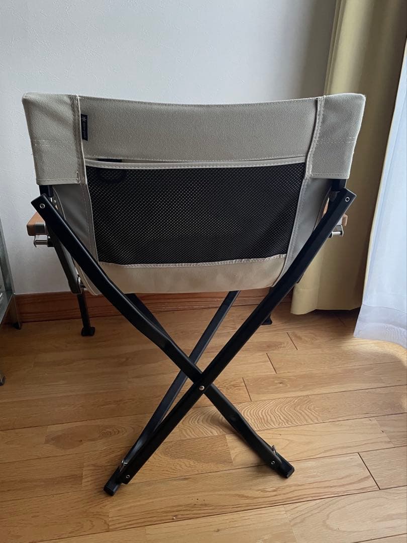  peak ローチェア ショート アイボリー 袋付き