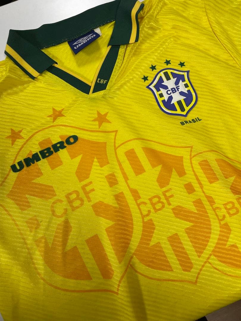 ブラジル代表94年 ホームユニフォーム サイズL ⭐︎⭐︎⭐︎⭐︎