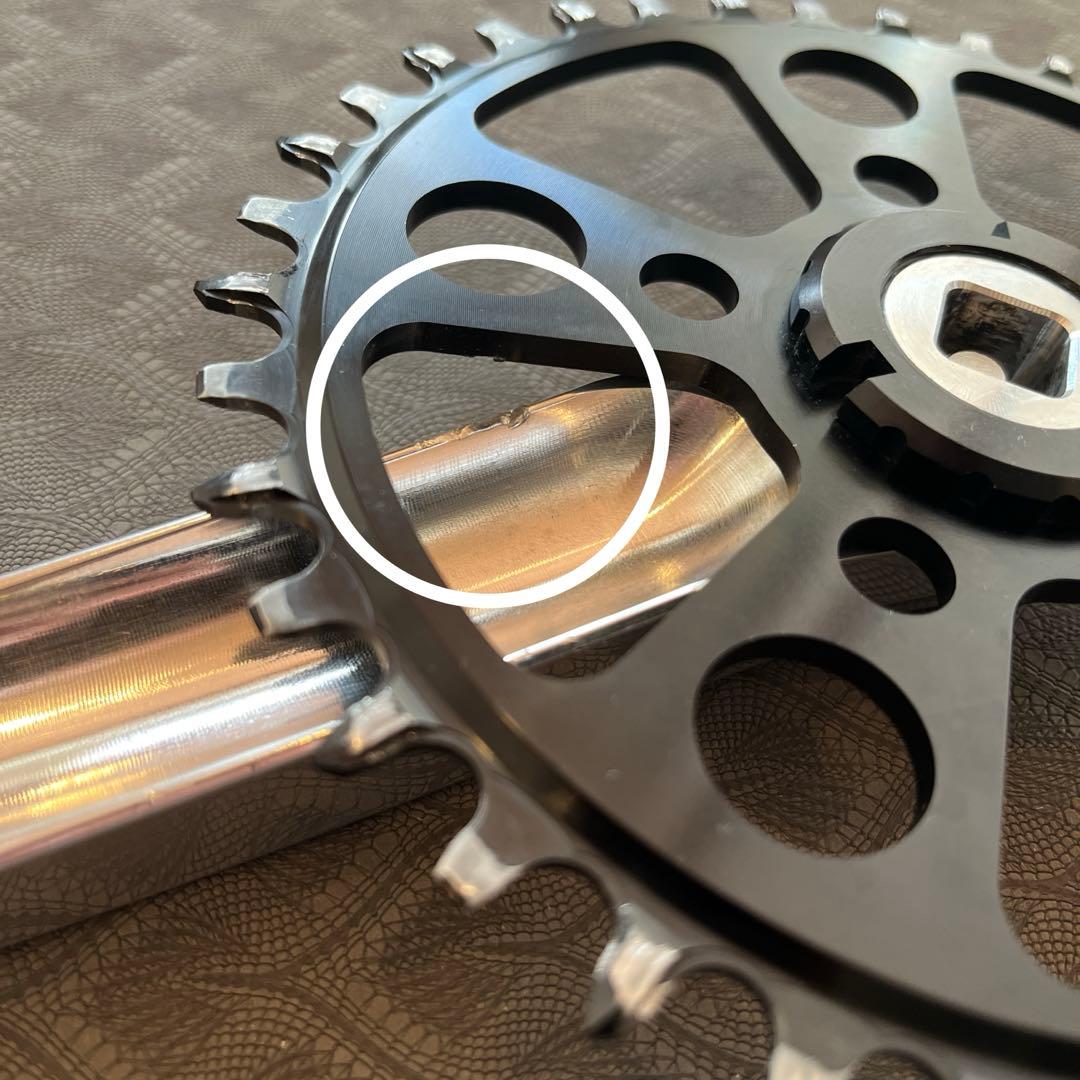 パーツ WHITE INDUSTRIES eno single speed crank