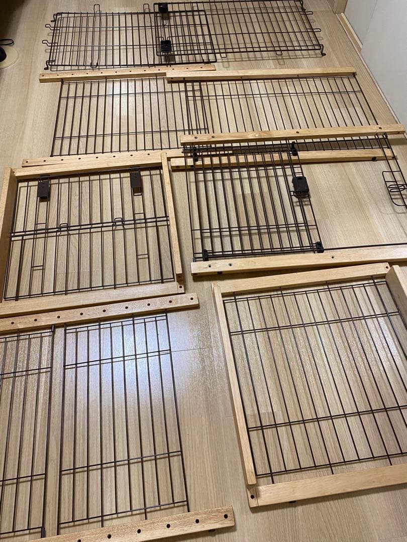 リッチェル　木製スライドペットサークルレギュラー