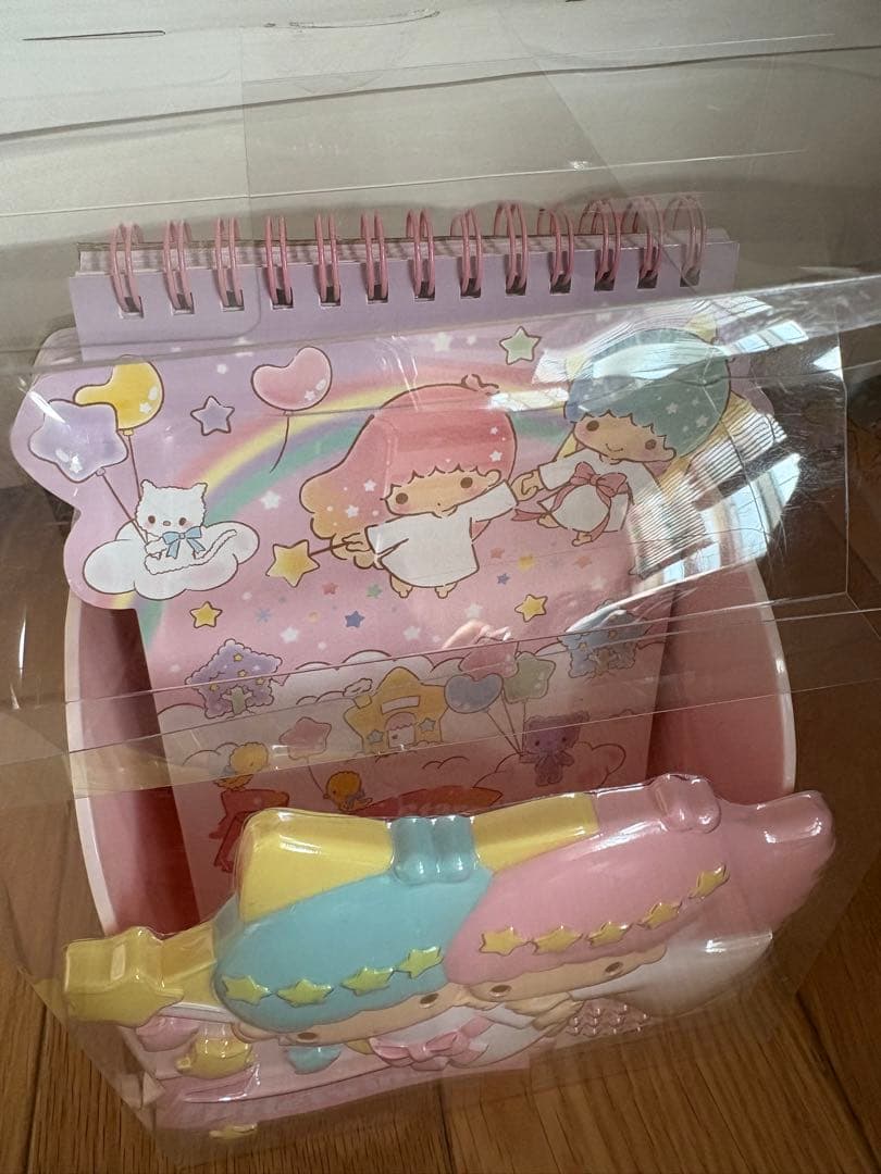 レア　キキララ　サンリオ　メモ&レタースタンドセット　平成レトロ　年代物