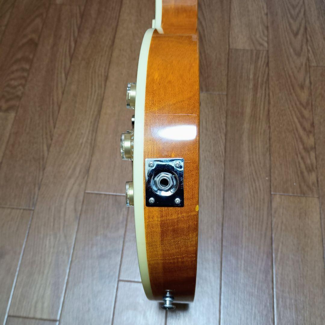 (訳あり) レスポールタイプ エレキギター グリーン