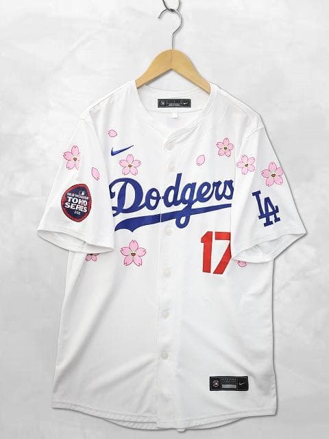 NIKE×MLB×TAKASHI MURAKAMI ベースボールシャツ Ｌ